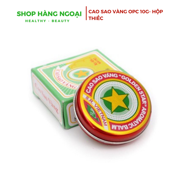 Cao Sao Vàng  hộp thiếc OPC 10g