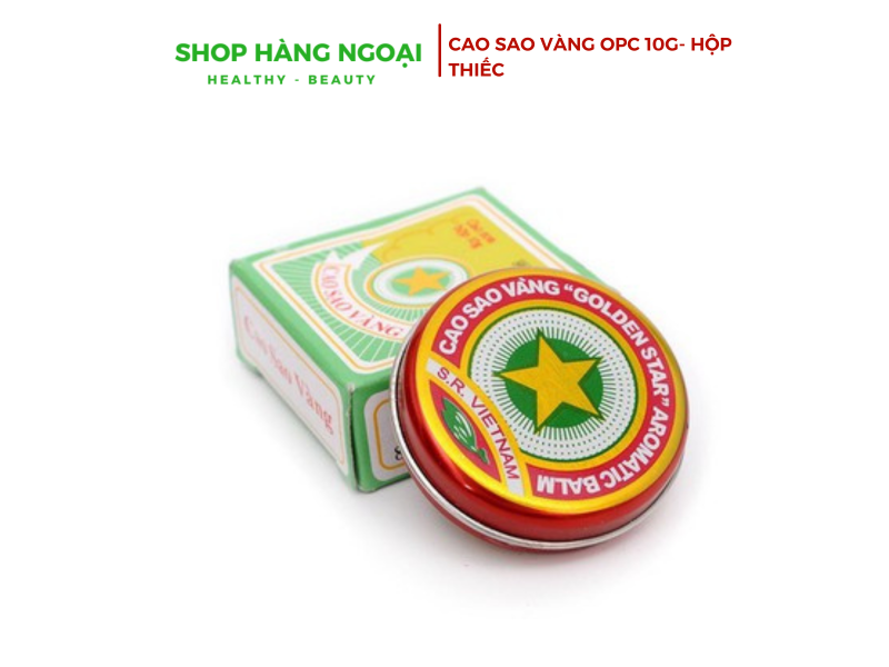 Cao Sao Vàng  hộp thiếc OPC 10g