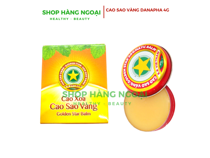 Cao Sao Vàng Danpha 4g - Golden Star Balm 4g