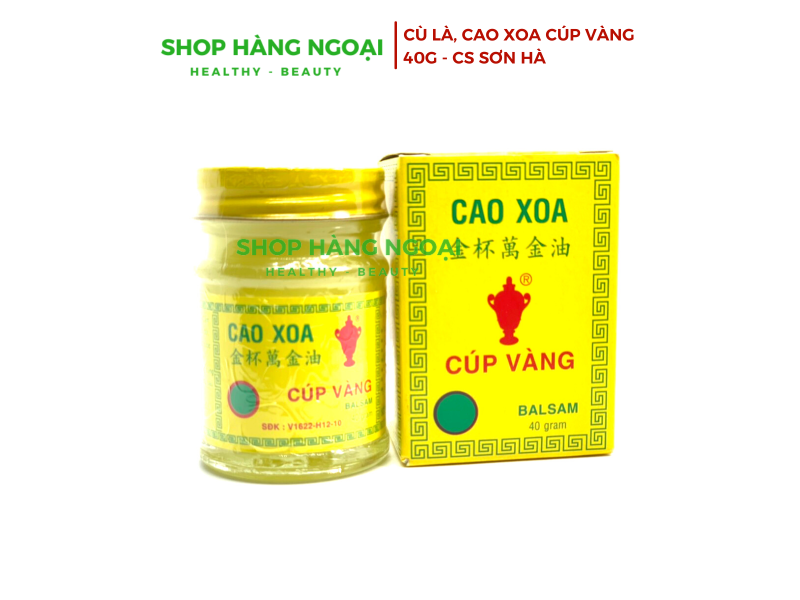  Cao xoa Cúp Vàng 40g 