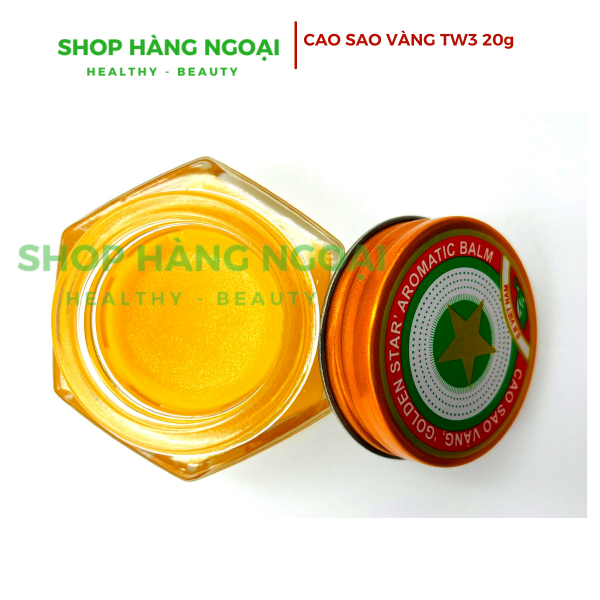 Cao Sao Vàng  TW3 20g  - Golden star balm 20gram