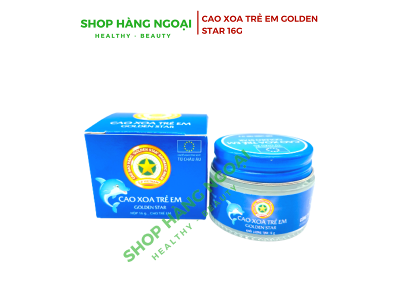 Cao xoa trẻ em Golden Star 16g