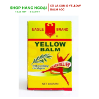 Dầu cù là Con Ó Yellow Balm - Eagle Brand 40g