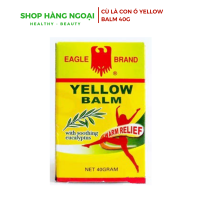 Dầu cù là Con Ó Yellow Balm - Eagle Brand 40g