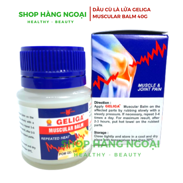 Cao xoa bóp Geliga Muscular Balm 40g
