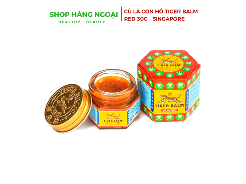 Cù là con hổ Tiger Balm Red 30g - Màu đỏ