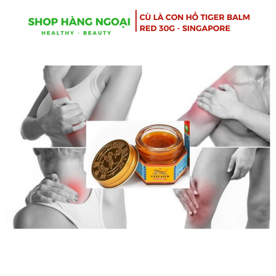 Cù là con hổ Tiger Balm Red 30g - Màu đỏ