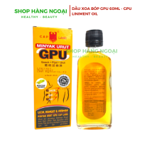 Dầu nóng GPU 60ml - GPU Minyak Urut