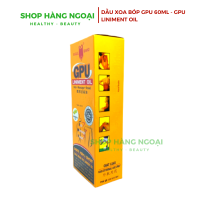 Dầu nóng GPU 60ml - GPU Minyak Urut