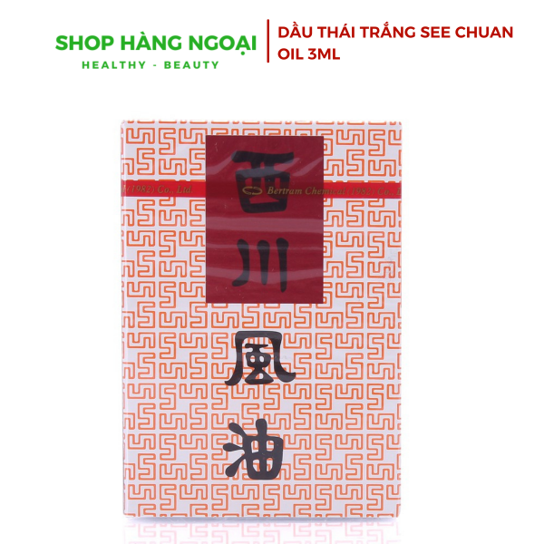 See Chuan Oil 3ml - Dầu Thái Trắng