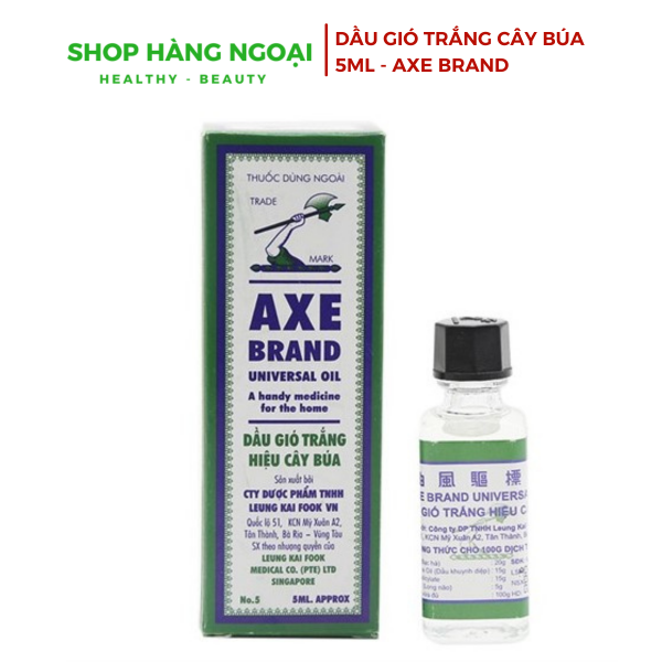 Dầu gió trắng Cây Búa 5ml - AXE BRAND UNIVERSAL OIL 5ML