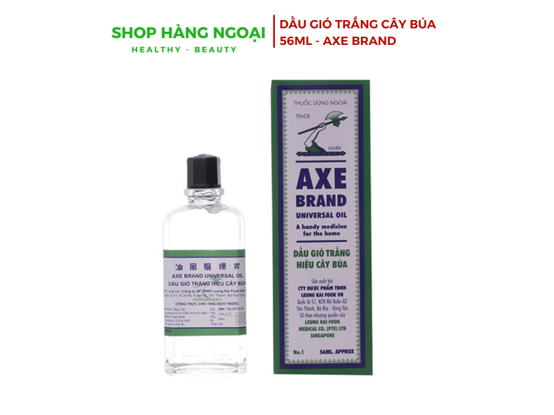 Dầu gió trắng Cây Búa 56ml - AXE BRAND UNIVERSAL OIL 56ML