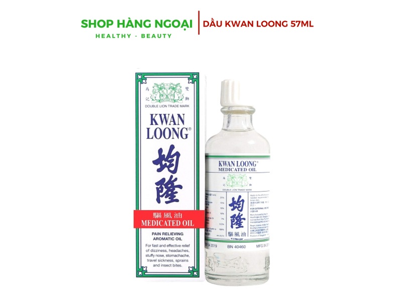 Dầu Kwan Loong Oil 57ml - Kwan Loong Medicated Oil 57ml
