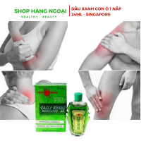 Dầu gió Xanh con Ó 1 nắp 24ml - Eagle Brand medicated oil 24ml