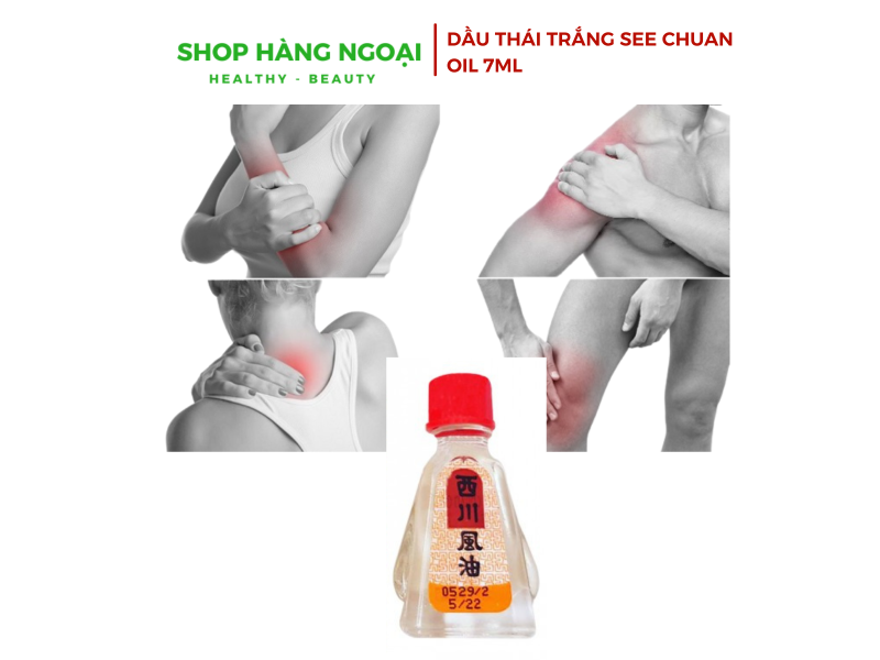 Dầu Thái Trắng See Chuan Oil 7ml 