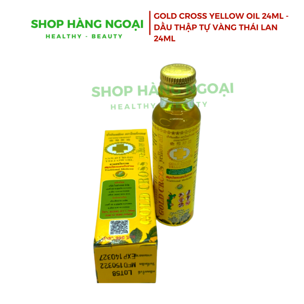 Dầu thập Tự Vàng Thái Lan 24ml Combo 2 chai
