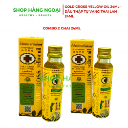 Dầu thập Tự Vàng Thái Lan 24ml Combo 2 chai