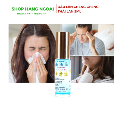 Cheng Cheng Oil 5ml - dầu lăn Thanh Thanh Thái Lan 5ml