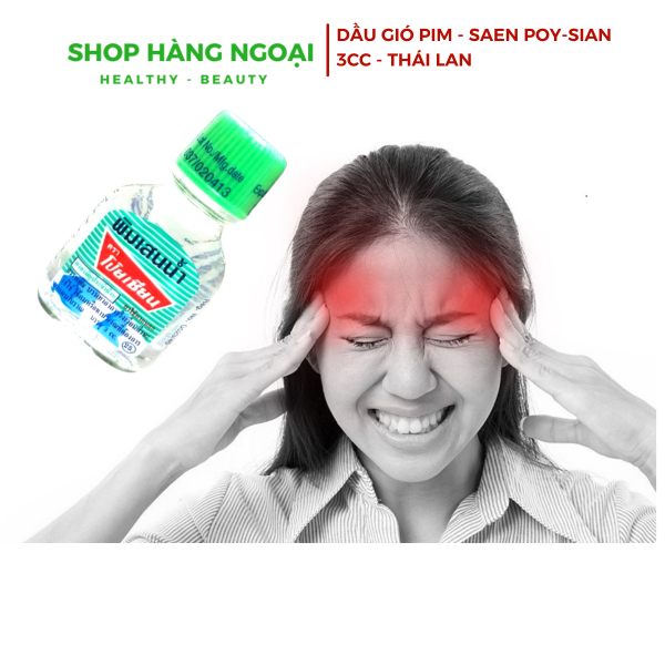 Dầu Gió Poy-Sian Pim-Saen 3cc - Thái Lan