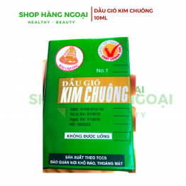 Dầu gió Kim Chuông 7ml - Gold bell 7ml