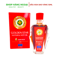 Dầu xoa Golden Star 12ml, dầu xoa Sao Vàng 12ml