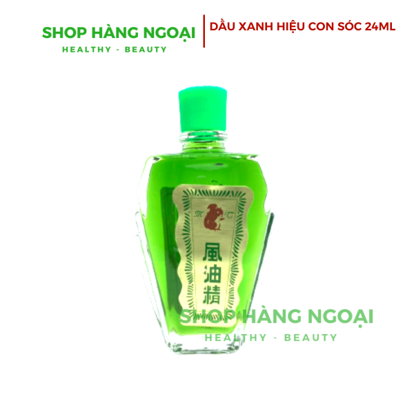 Dầu gió Con Sóc 24ml - Squirrel Brand Medicated Oil 24ml