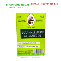 Dầu gió Con Sóc 24ml - Squirrel Brand Medicated Oil 24ml