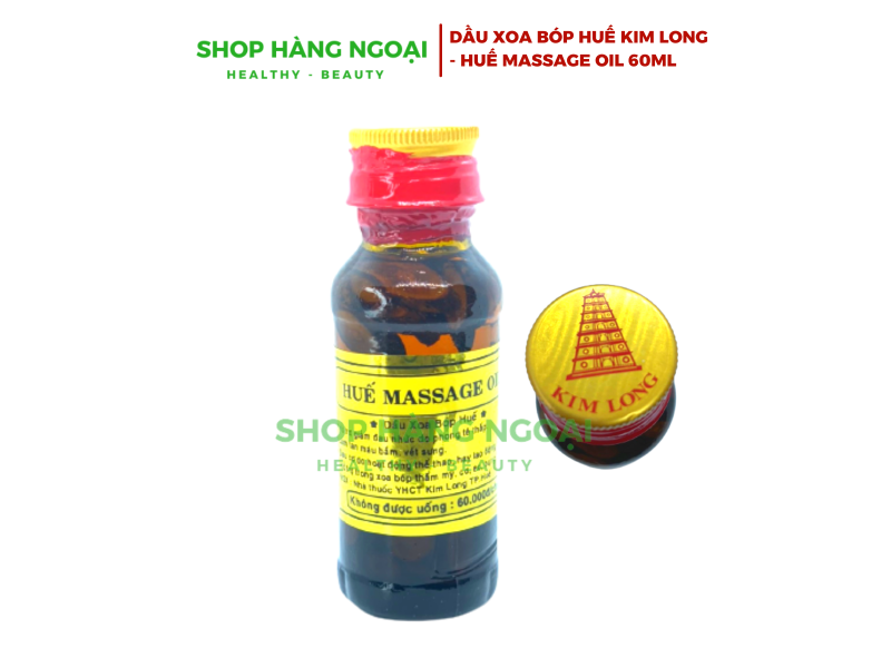 Dầu xoa bóp Huế , Huế massage oil 60ml