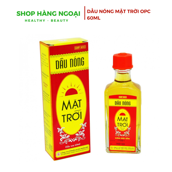 Dầu nóng Mặt Trời OPC 60ml 