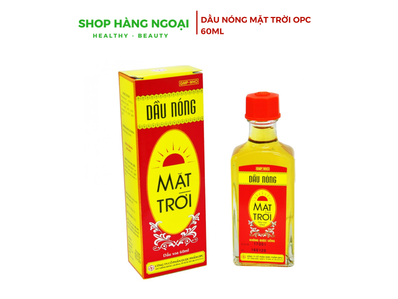 Dầu nóng Mặt Trời OPC 60ml 