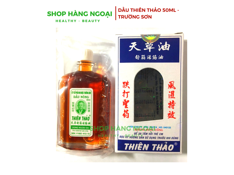 Dầu nóng Thiên Thảo 50ml, Trường Sơn