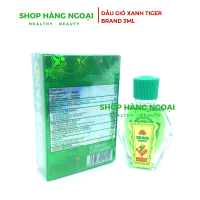 Dầu gió xanh Tiger 3ml - Tiger brand Medicated Oil 3ml