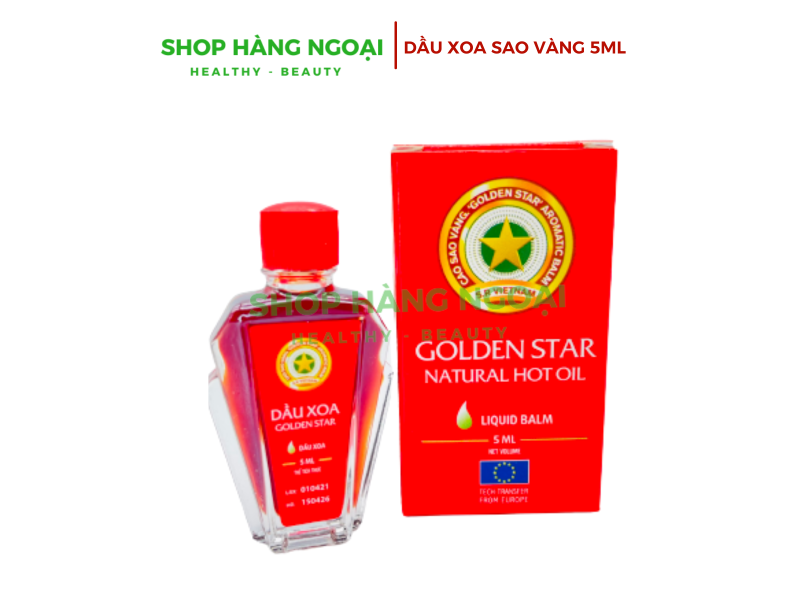 Golden star natural hotoil 5ml 