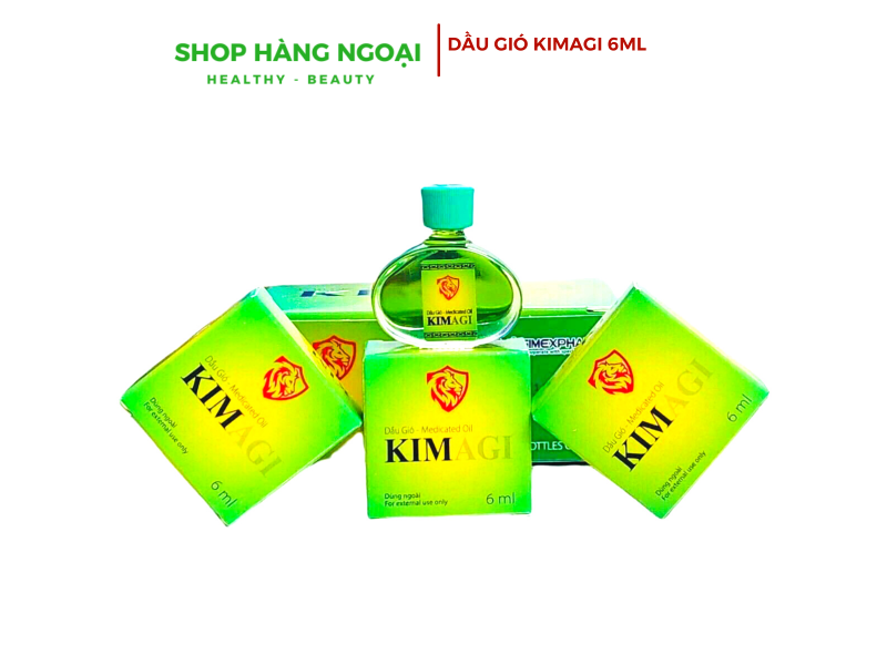 Dầu gió KIMAGI 6ml- KIMAGI Medicated Oil 6ml