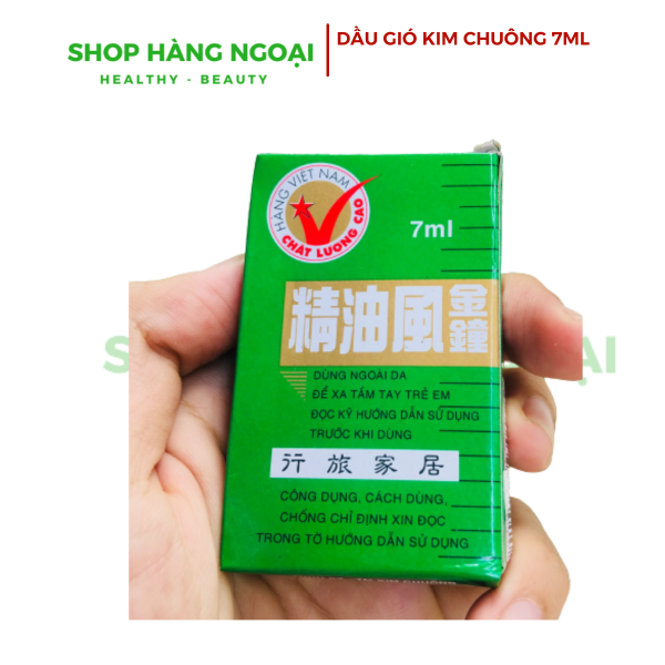 Dầu gió Kim Chuông 7ml - Gold bell 7ml