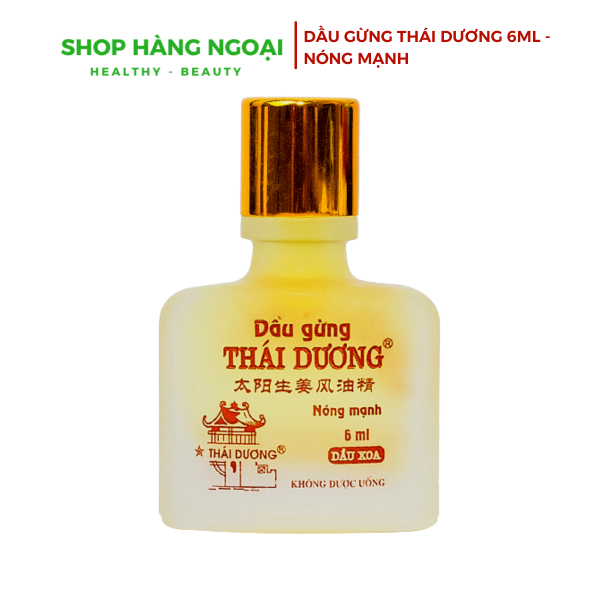 Dầu gừng Thái Dương 6ml