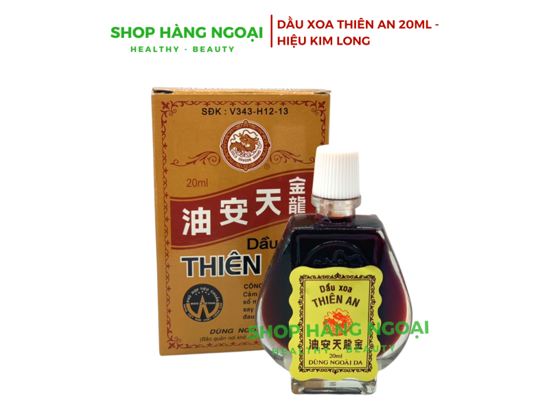 Dầu xoa Thiên An 20ml hiệu Kim Long