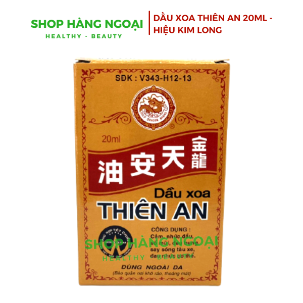 Dầu xoa Thiên An 20ml hiệu Kim Long