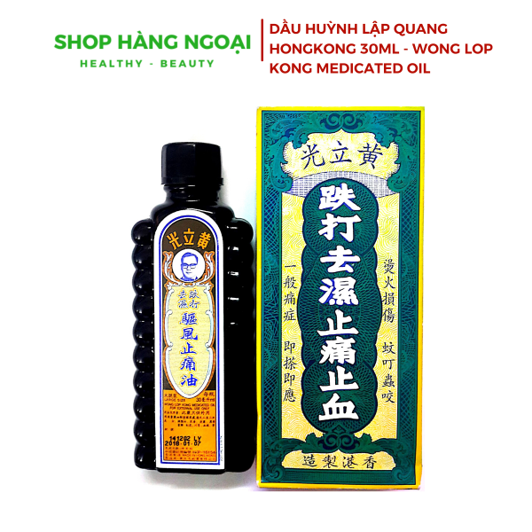 Dầu Huỳnh Lập Quang Hongkong 30ml - Wong lop Kong Medicated oil