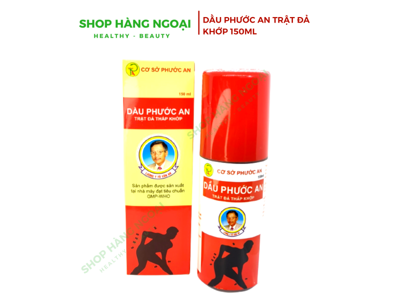 Dầu Phước An trật đả thấp khớp 150ml