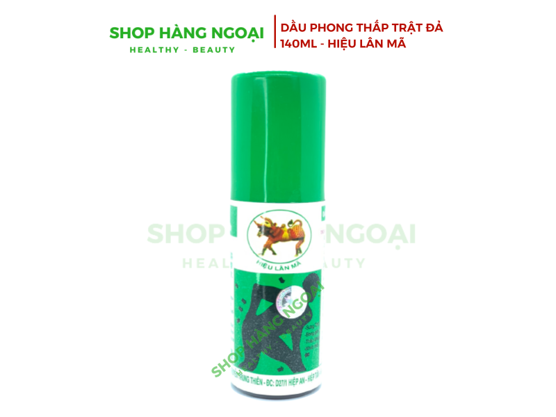 Dầu Phong Thấp Trật Đả Hiệu Lân Mã 140ml