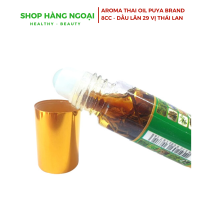 Aroma Thai Oil Puya Brand 8cc - Dầu lăn thảo dược 29 vị