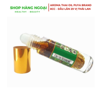 Aroma Thai Oil Puya Brand 8cc - Dầu lăn thảo dược 29 vị