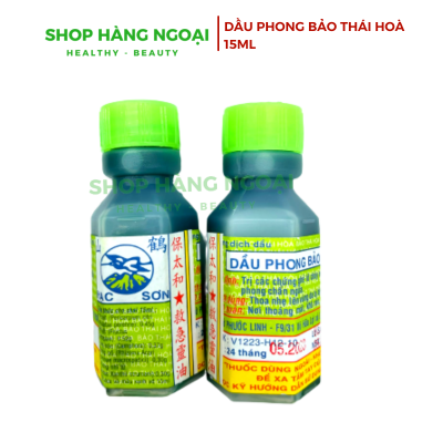 Dầu phong Bảo Thái Hòa 15ml