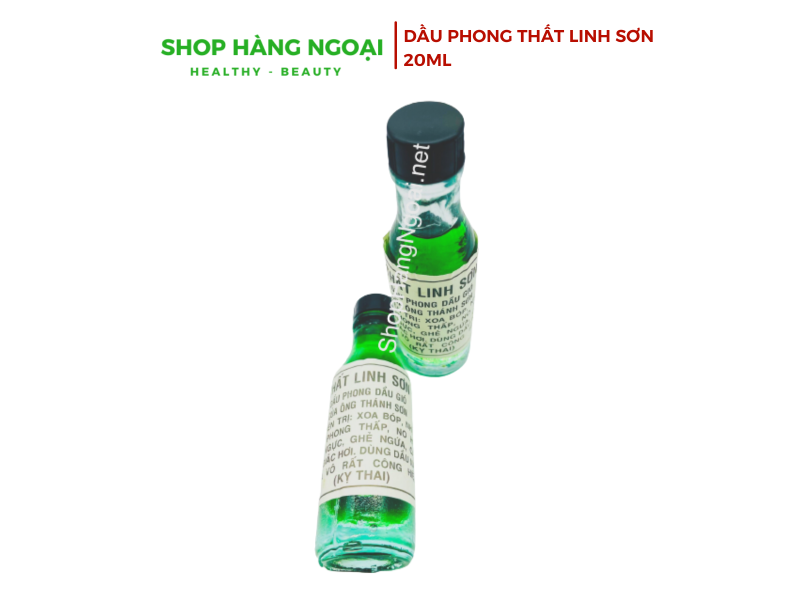 Thất Linh Sơn, dầu phong, dầu gió của ông Thánh Sơn 20ml