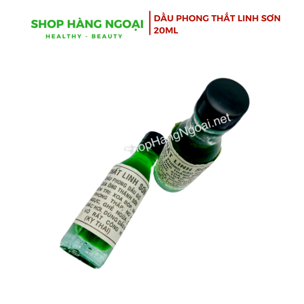 Thất Linh Sơn, dầu phong, dầu gió của ông Thánh Sơn 20ml