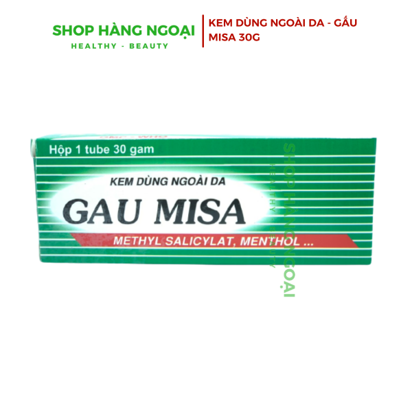 GẤU MISA - KEM DÙNG NGOÀI DA 30G