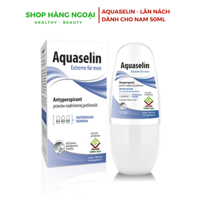 Aquaselin - Lăn nách ngăn tiết mồ hôi và khử mùi dành cho nam 50ml