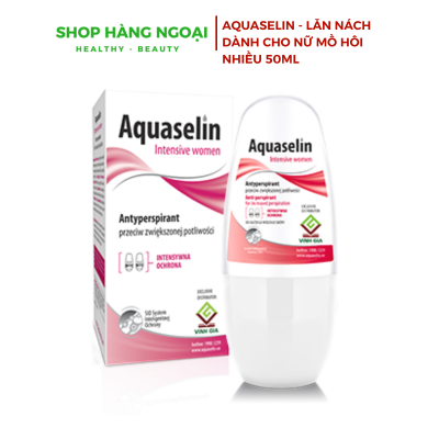 Aquaselin - Lăn nách dành cho nữ đổ mồ hôi nhiều 50ml