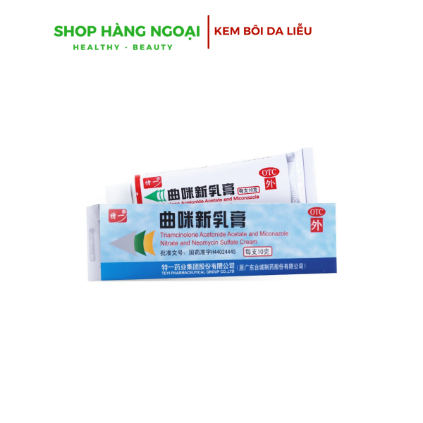 Kem bôi da liễu [Chuyên chàm khô, nấm ngứa, tổ đỉa, hắc lào, vảy nến, á sừng...]